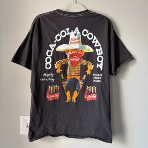 Coca Cola Vintage-Inspired Cowboy T-Shirt